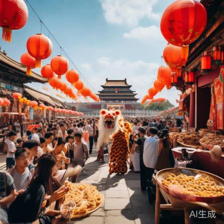 春节活动吸引外国游客