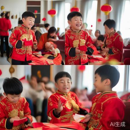 宝宝磕头拜年领红包，现场验货惊喜连连