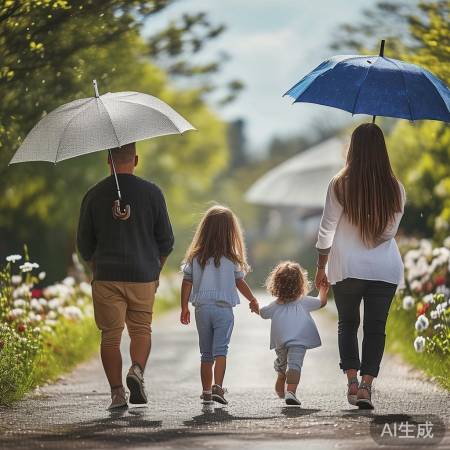 出行注意安全，风和日丽