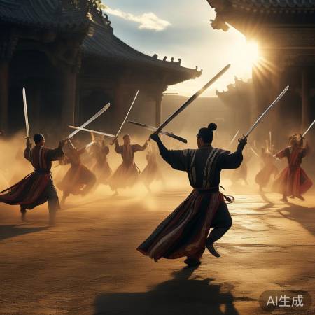 张艺谋电影舞蹈戏法，眼花缭乱