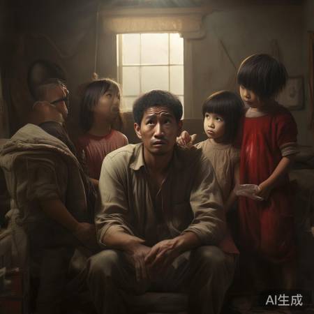 父亲涉嫌偷钱，社会正能量