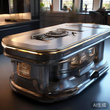 智能烹饪餐桌，远程操控。