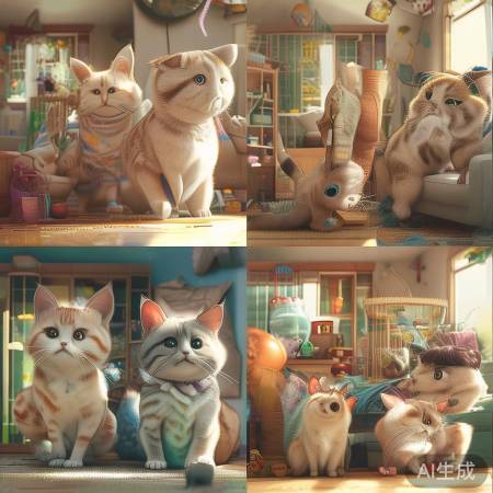 AI彩蛋，角色变宠物