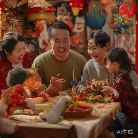 苑举正回家过年，山东老家幸福感满满