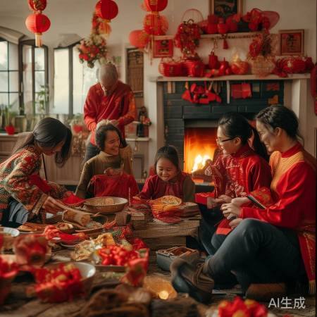 过年氛围各有优劣