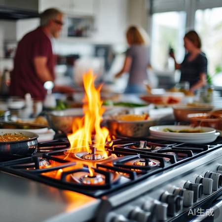 猛火燃气灶，烹饪无忧