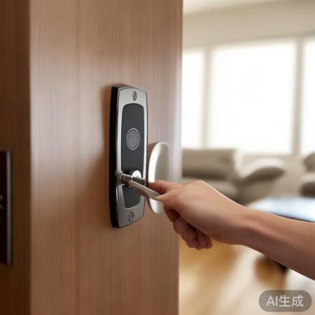 海尔指纹锁轻松进入指纹模式，一步到位享受智能生活