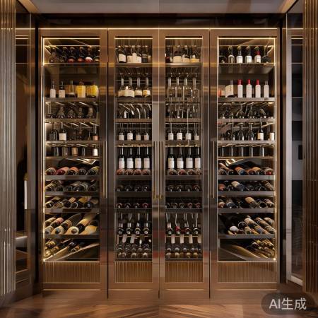 哈尔滨定制红酒柜：恒温保存，尊享生活品质