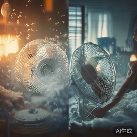 空气流动调节温度