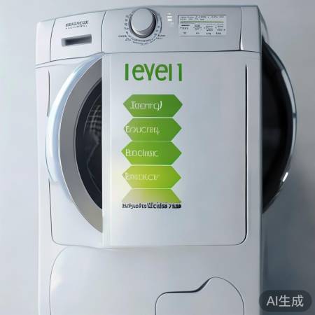 选洗衣机，看能效标签。