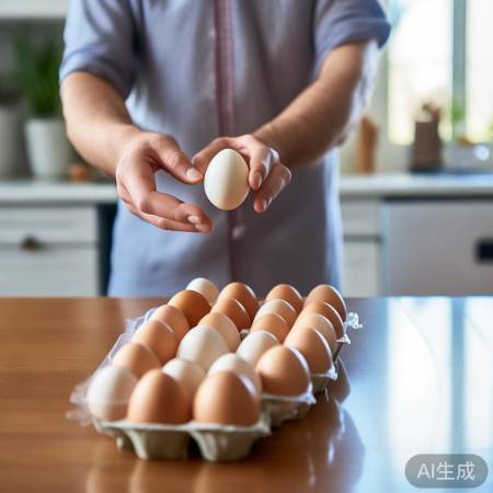 鸡蛋放冰箱里，如何防止长霉点？