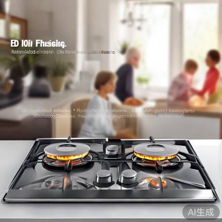 荣事达燃气灶双灶太极火：烹饪新体验，节能更省心