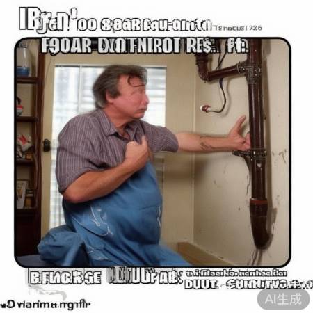 水管维修误用胶布笑话