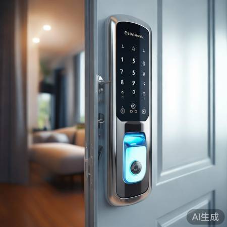 “指纹解锁，安全便捷”