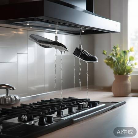 油烟机安装不稳，噪音如未系鞋带