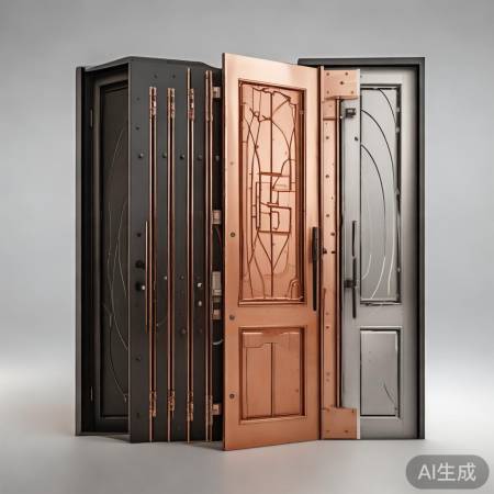 防盗门材质多样，选材需考虑重量
