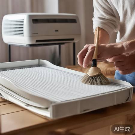 “空调清洗，降噪音简单易行”