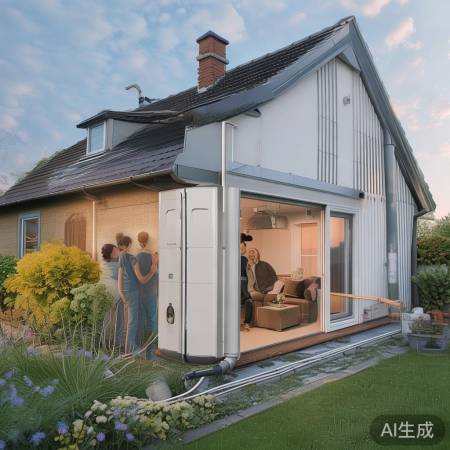 农村自建房必备！空气能地热系统，舒适生活新选择