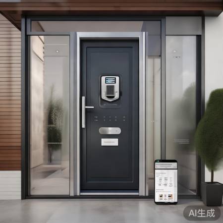 新多防盗门：多解锁方式，手机A