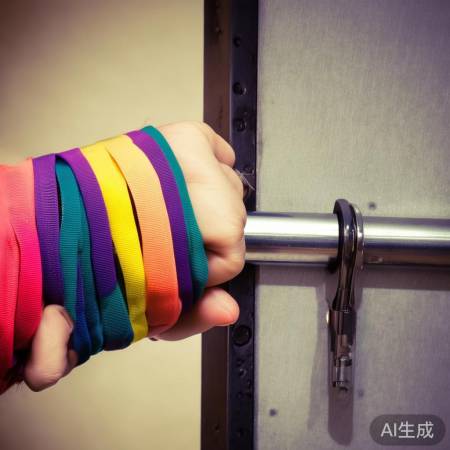 包裹手指转动锁芯