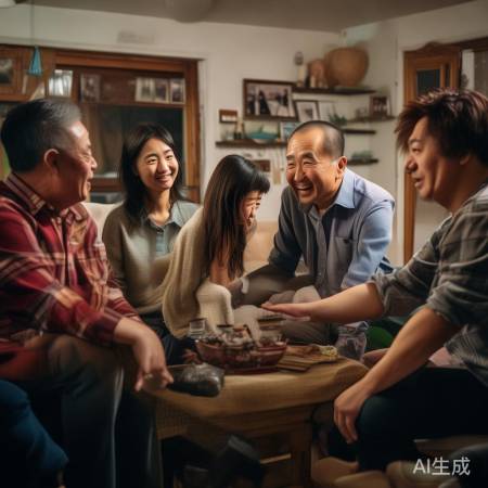 男子带女友回家，全家盛情迎接场面温馨感人