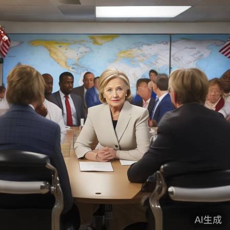 希拉里怒拍桌离场，揭秘背后惊人真相！