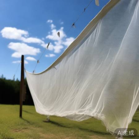 蚊帐晾晒，恢复形状防细菌