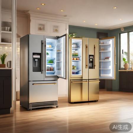 美的冰箱525/536，各有所