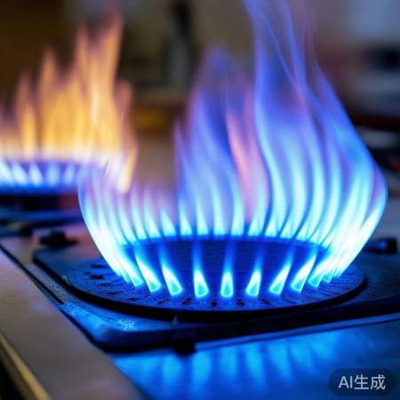 火焰颜色判断燃烧充分度