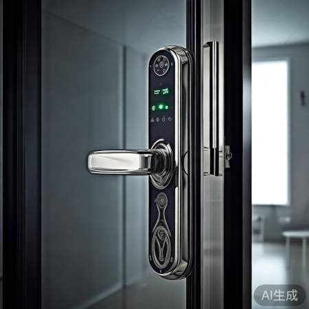 高端指纹锁，安全可靠