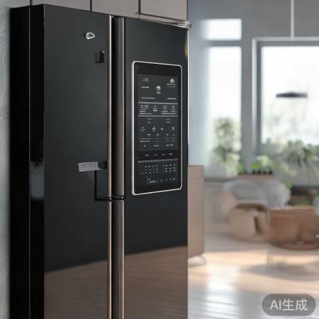 “美的冰箱，时尚节能，生活新选