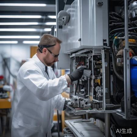 拆卸壁挂炉外壳，螺丝刀助力