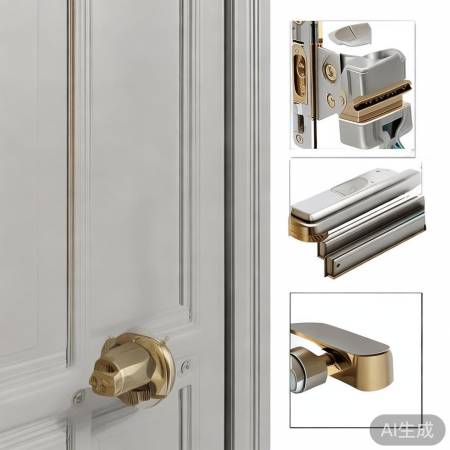 群喜防盗门快修服务网点解说㉿防盗门五金配件全解析：必备部件一览