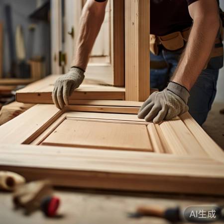 检查门体门框，调整门缝