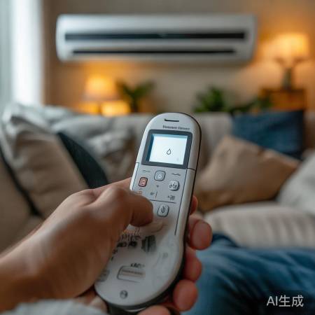 开启空调除湿模式