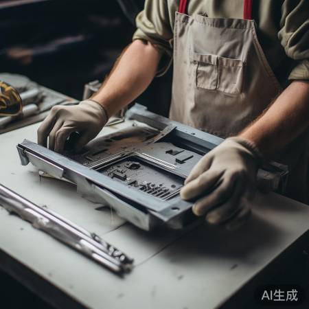 托盘拆卸：螺丝取下，轻轻拉出