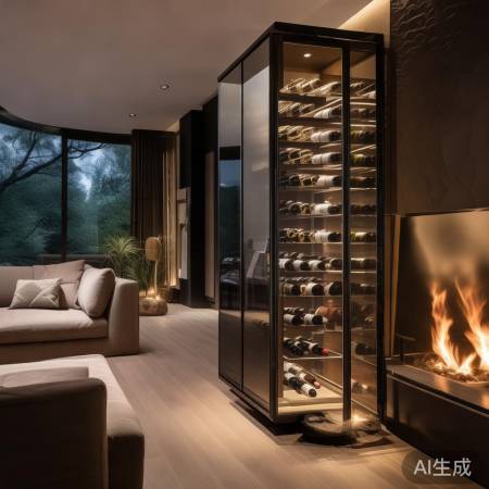 红酒柜角落显品味