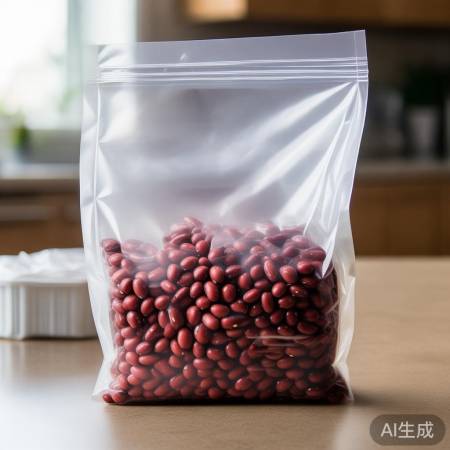 密封袋存红豆防潮