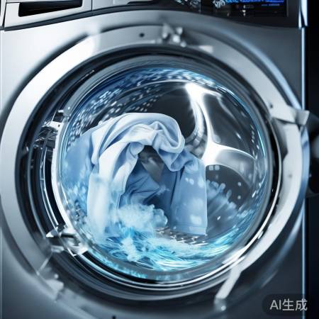 涡轮洗衣机，智能去污护衣