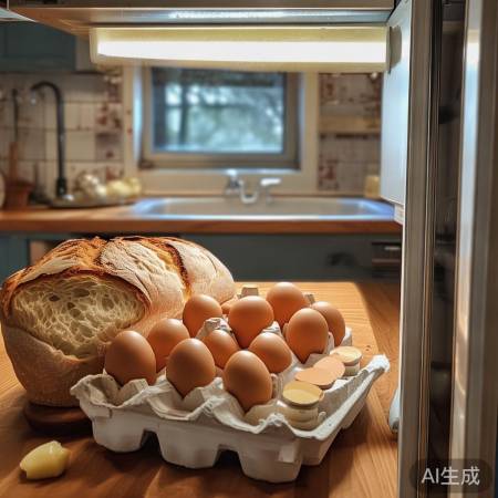 冰箱里的鸡蛋面包，聊天延寿法