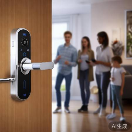 吾爱吾家指纹锁400服务全天候讲解√指纹锁升级扩展接口：安全便捷生活新体验