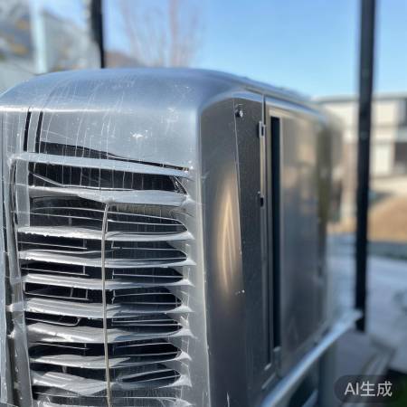 空调外机焕然一新