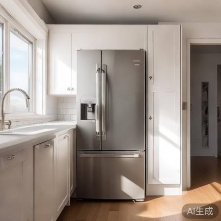 冰箱角落，厨房更宽敞