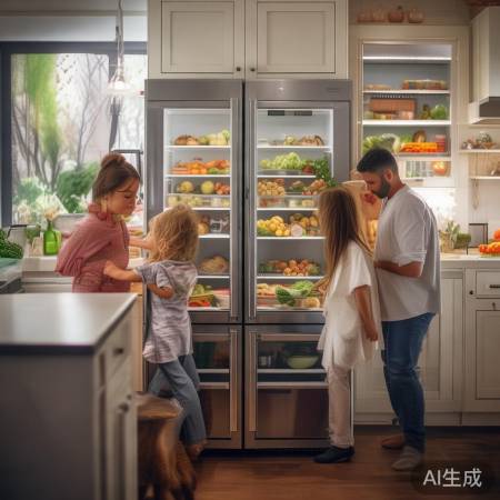 科慕(COLMO)冰箱售后全国维修电话教导$小户型法式四门冰箱：精致生活新选择