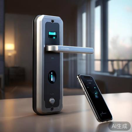 智能锁指纹识别精准，安全可靠