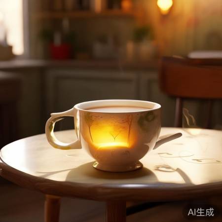 喝温水润喉，蜂蜜水更佳