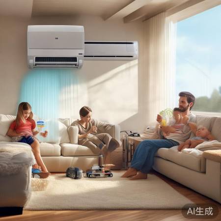 “灵山空调，健康舒适生活”