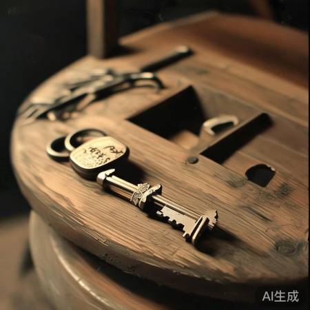 自制钥匙，刻名易找，藏处安全