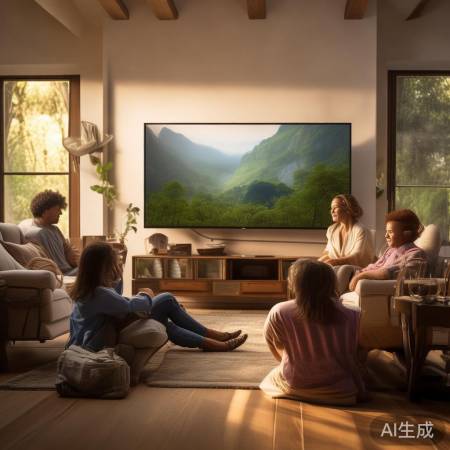 富豪安装电视，追求品质生活