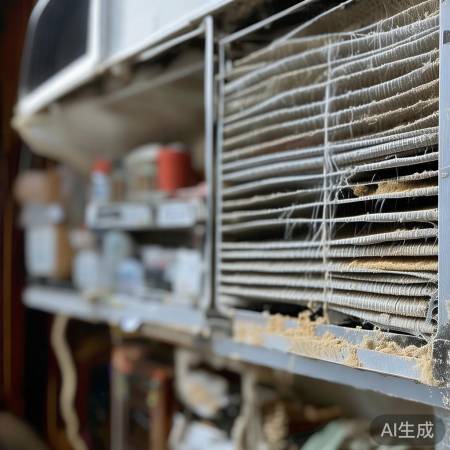 空调过滤网清理减少噪音